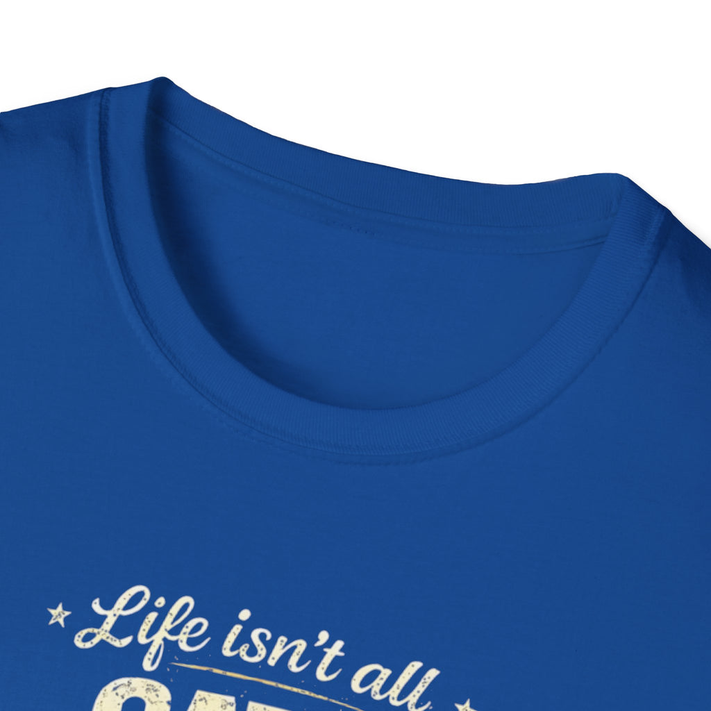 Cats and Yoga T-Shirt — "Life Isn’t All Cats and Yoga (But It Should Be)" Funny Cat Lover Tee