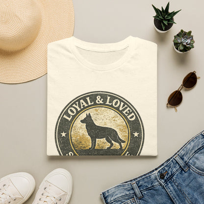 Loyal & Loved German Shepherd T-Shirt