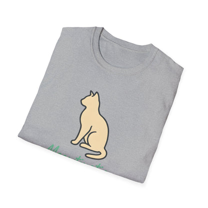Camiseta con ilustración de gato Meowtivation