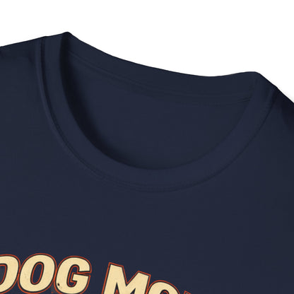 Dog Mom T-Shirt — "Dog Mom Like a Regular Mom But Cooler" Retro Graphic Tee