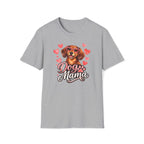Dog Mama T-Shirt — Heart Paw Mom Tee