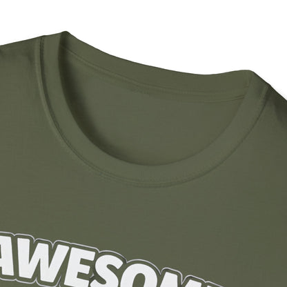 Awesome Like My Dog T-Shirt — Funny Dog Lover Tee with Paw Graphic