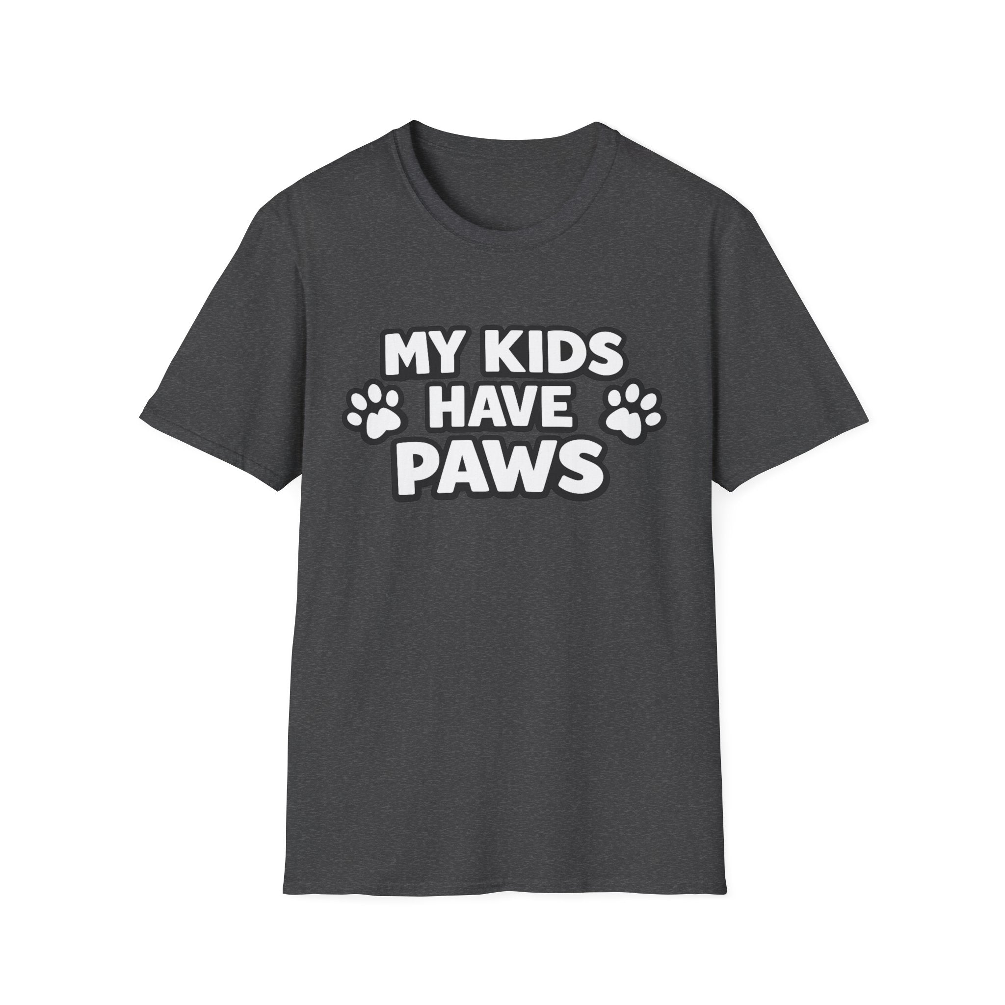 Camiseta — "Mis hijos tienen patas" | Camiseta divertida para dueños de mascotas