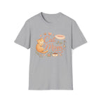 Cat Mom T-Shirt — Cute Orange Tabby Graphic Tee for Cat Lovers