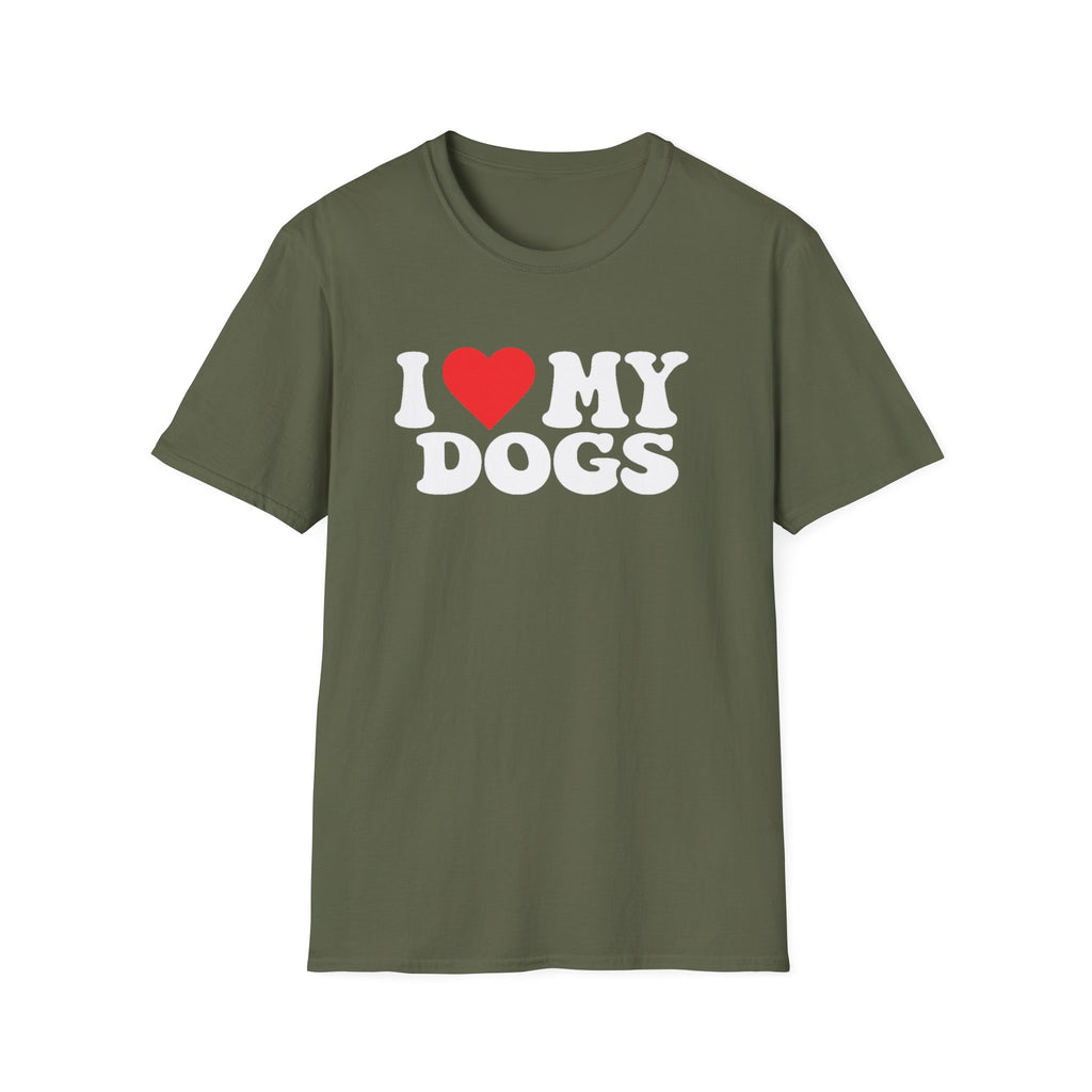 I  My Dogs T-Shirt — Cute Dog Lover Tee