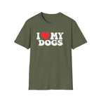 I  My Dogs T-Shirt — Cute Dog Lover Tee