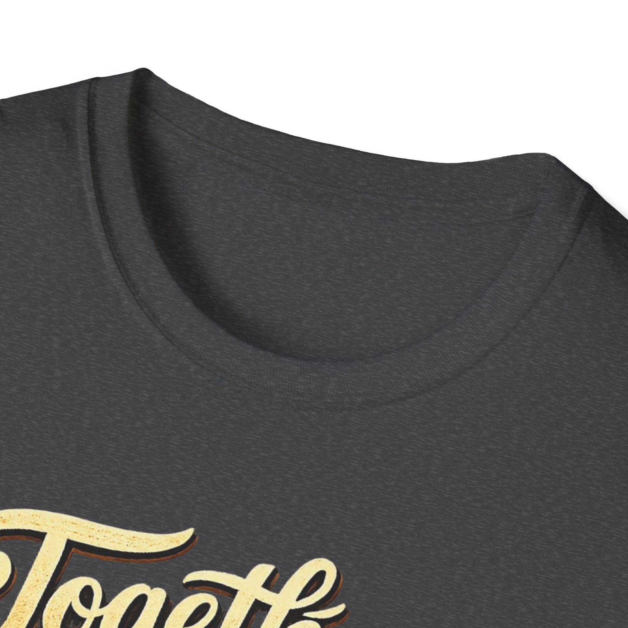 T-Shirt — "Together Furever" Dog and cat Sunset Graphic Tee