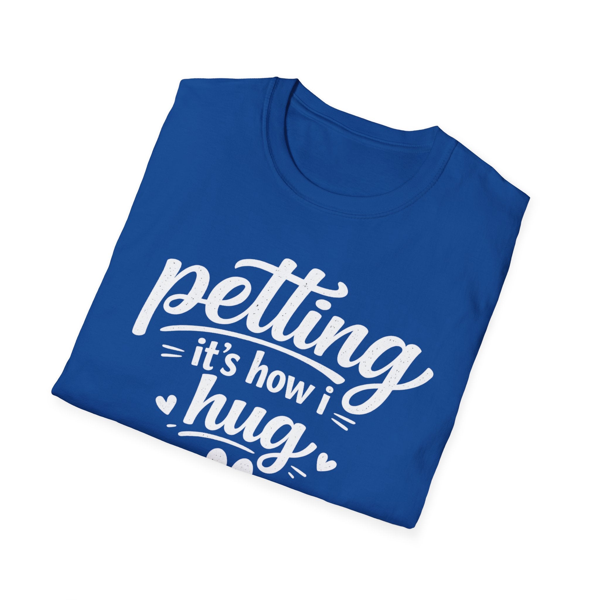 Camiseta "Carting It's How I Hug": Divertida camiseta con estampado de patas para amantes de perros y gatos