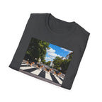 Camiseta parodia de Abbey Road de Los Beagles