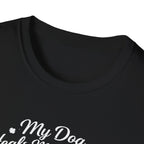 My Dog Heals My Energy T-Shirt — Spiritual Dog Lover Tee