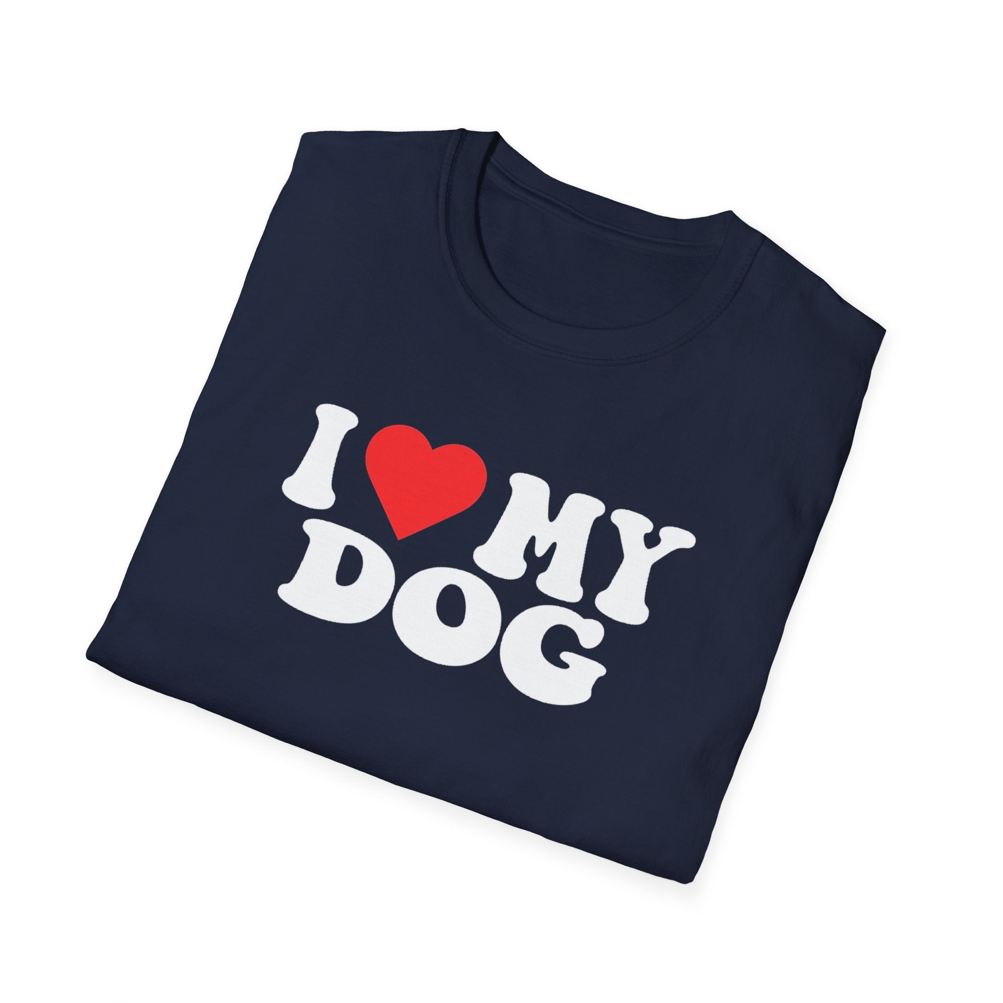 I  My Dog T-Shirt — Cute Retro Love Dog Tee for Pet Owners