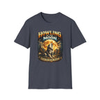 Howling at the Moon T-Shirt — Vintage Wolf Graphic (“Where Dogs Become Wolves”)