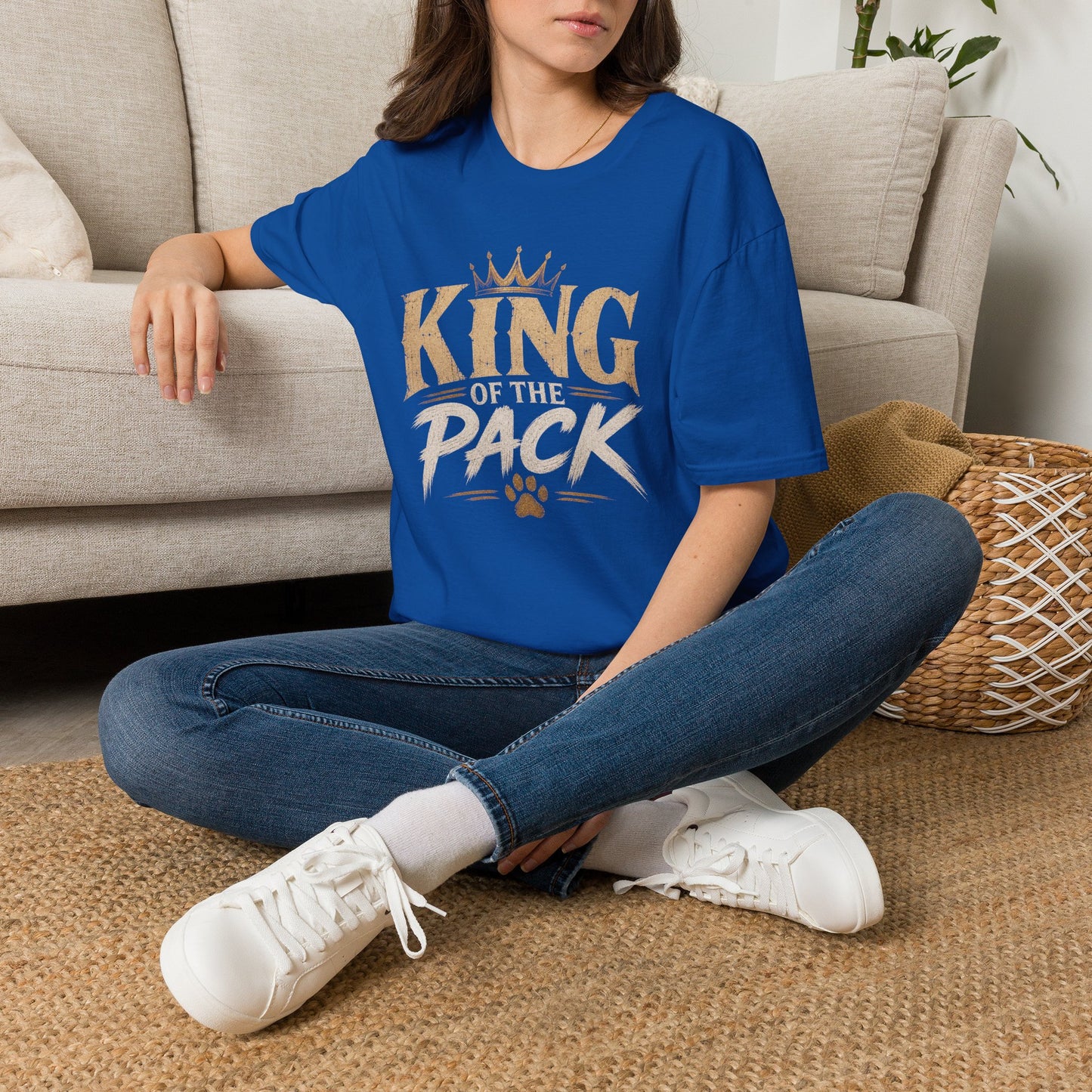 King of the Pack T‑Shirt — Crowned Leader Graphic Tee