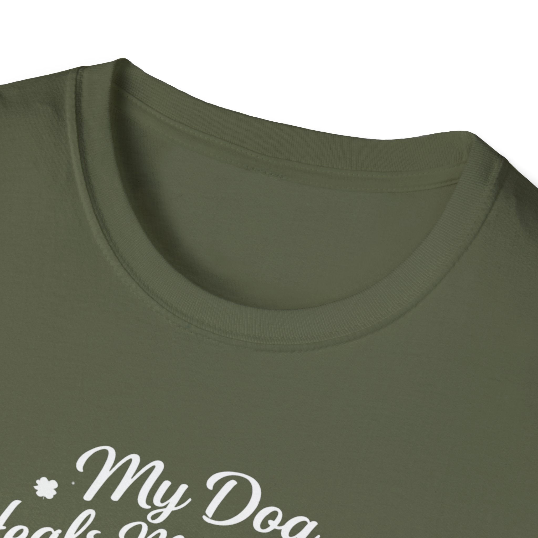 My Dog Heals My Energy T-Shirt — Spiritual Dog Lover Tee