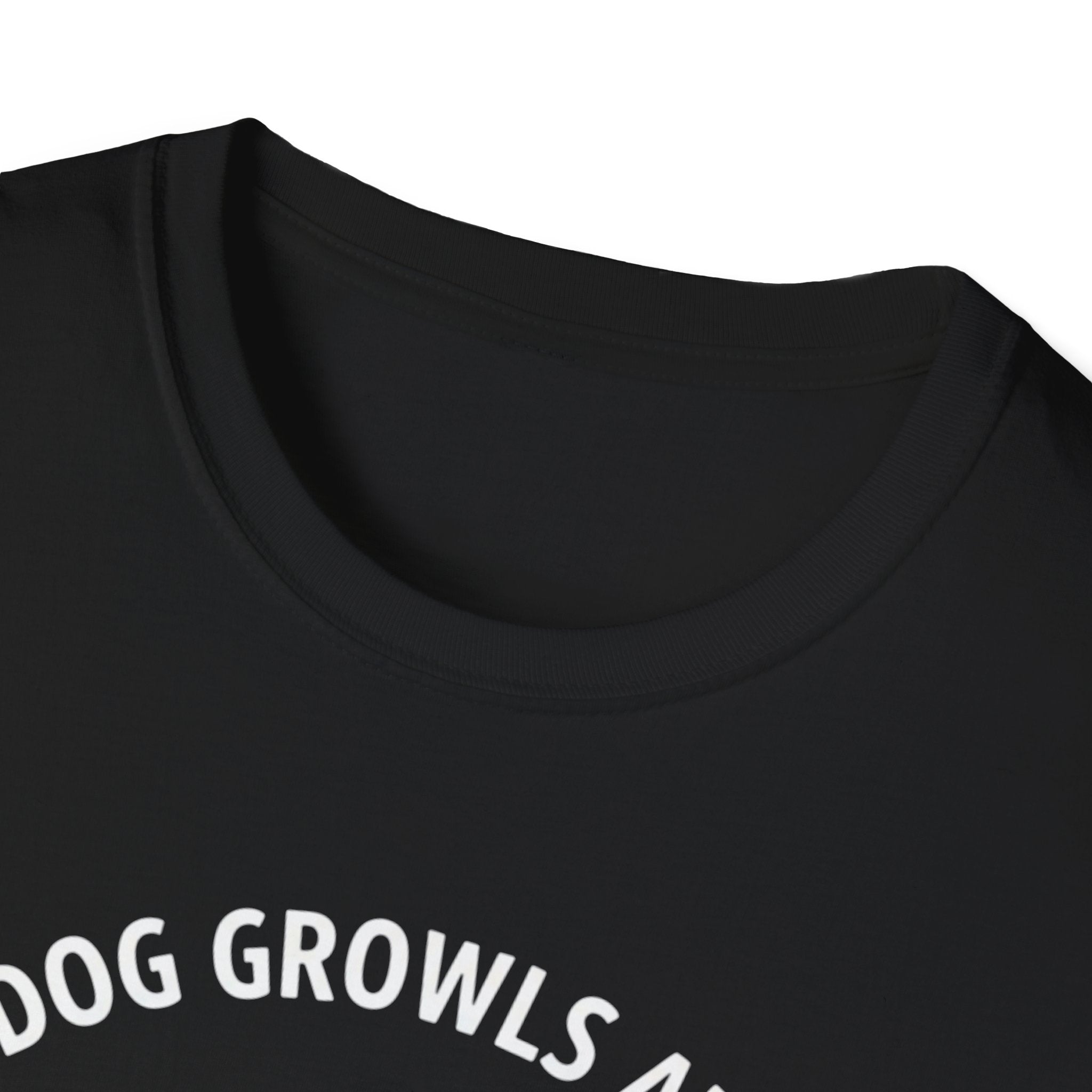 T-Shirt — "My Dog Growls at You Because I Can't" Cute French Bulldog & Chihuahua Graphic Tee