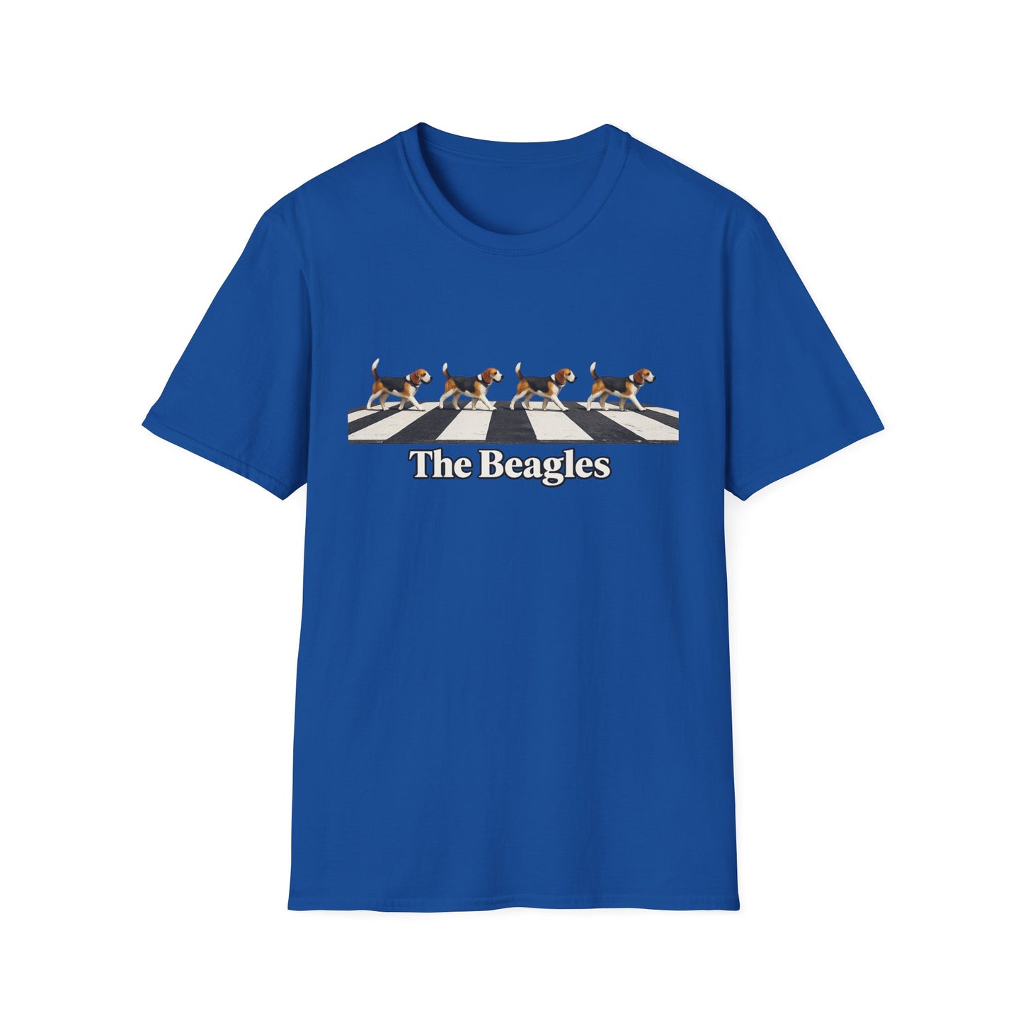 Beagles Crossing T-Shirt — "The Beagles" Abbey Road Style Dog Tee