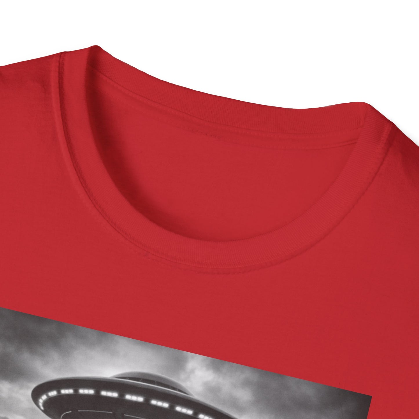Camiseta de gato OVNI Selfie: adorable camiseta con gráfico de gato con abducción extraterrestre