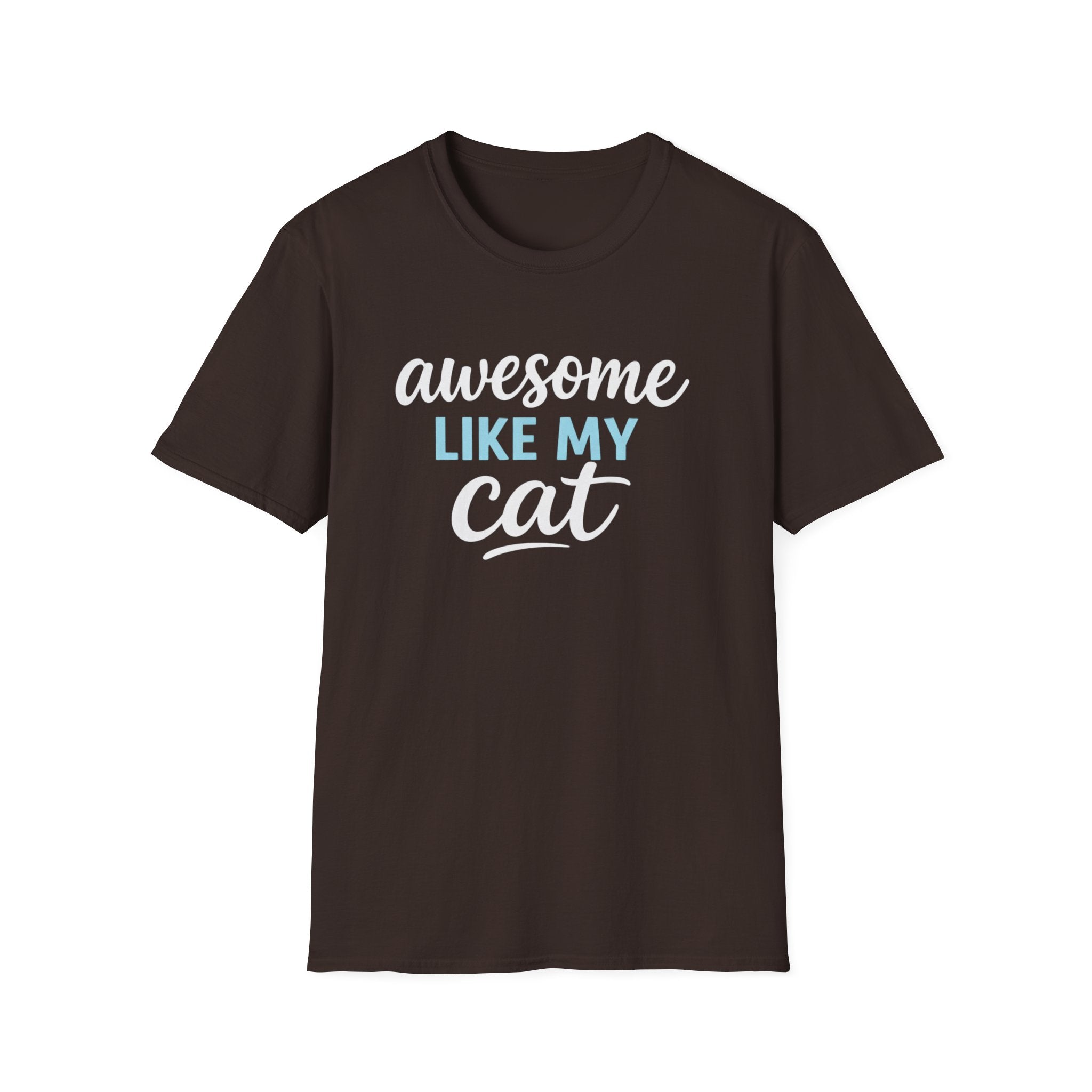 Camiseta para amantes de los gatos: "Genial como mi gato"