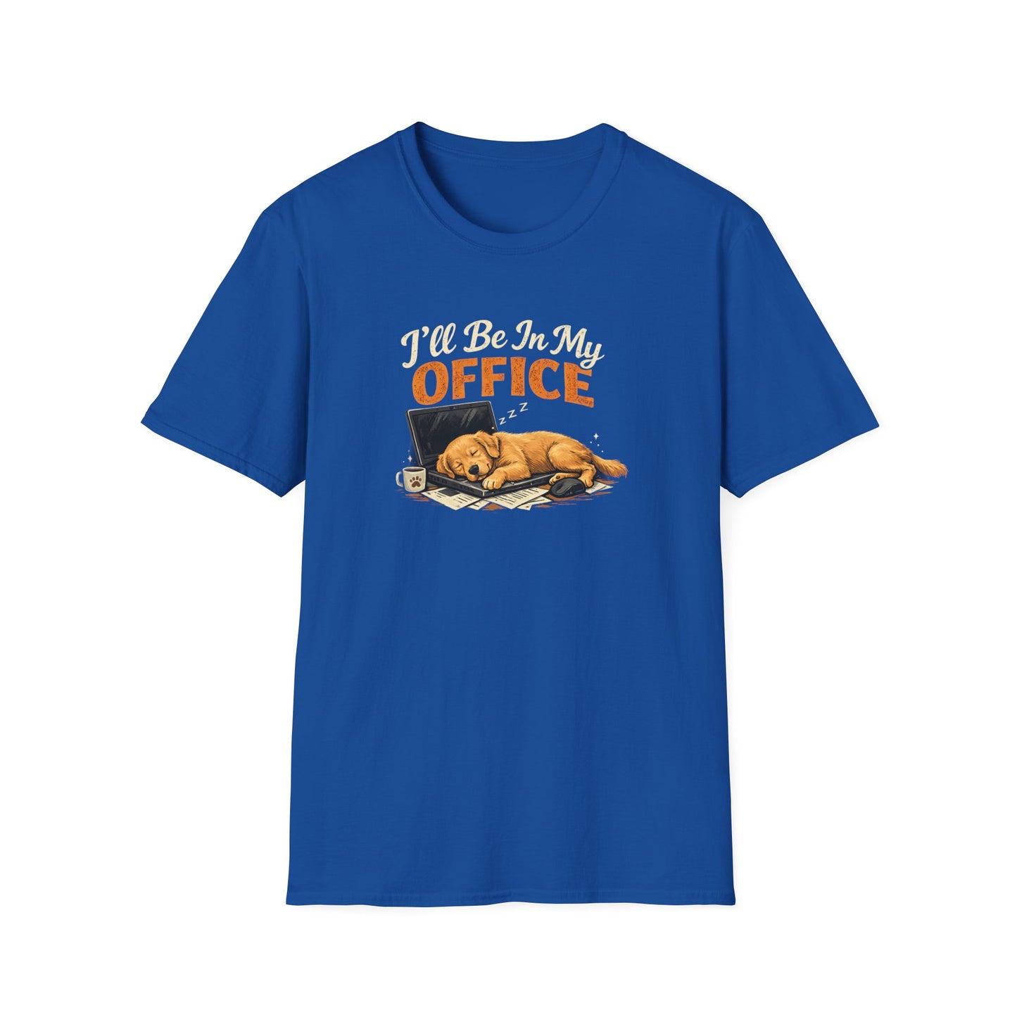 Dog Nap Office T-Shirt – Funny Sleeping Puppy Work Humor Tee