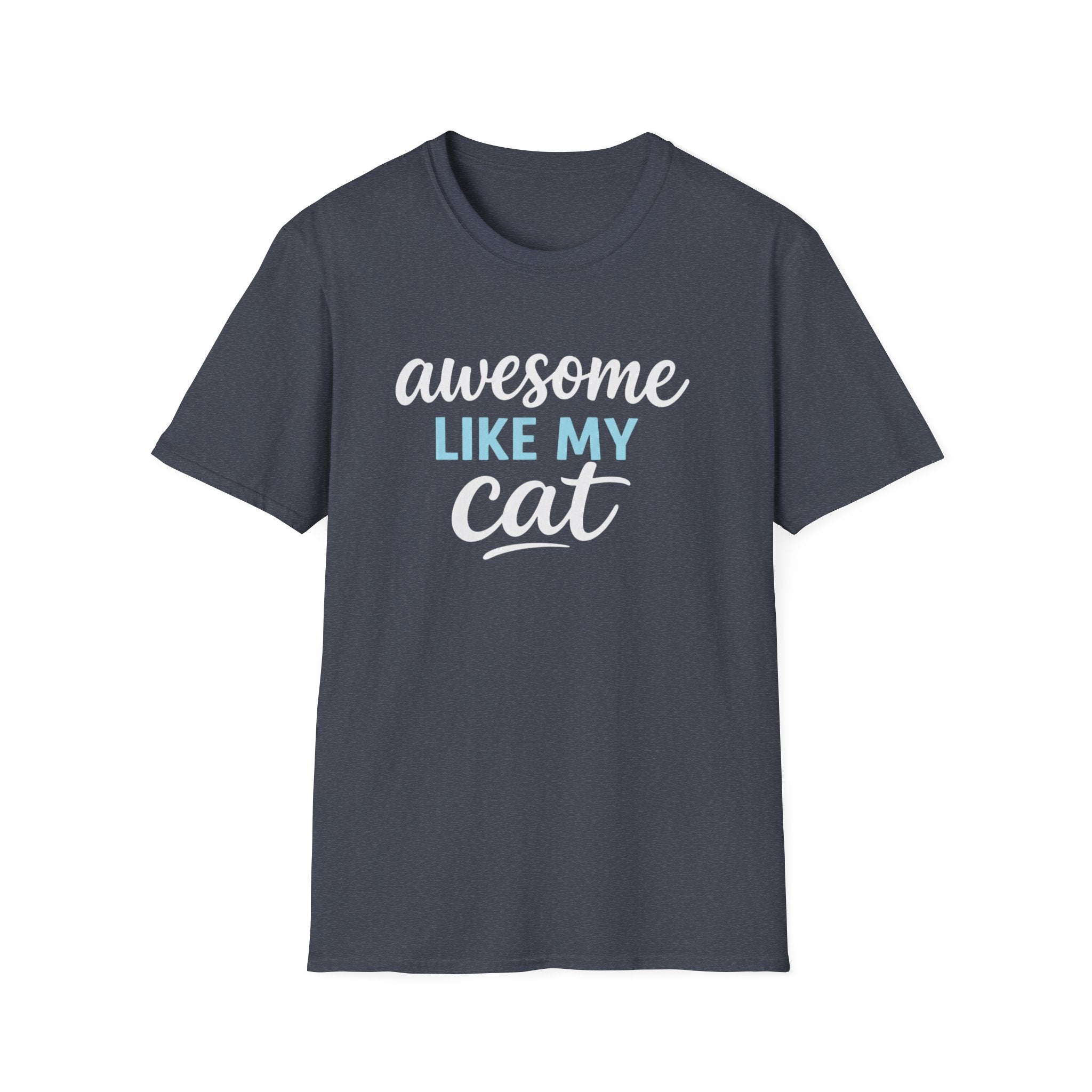 Camiseta para amantes de los gatos: "Genial como mi gato"