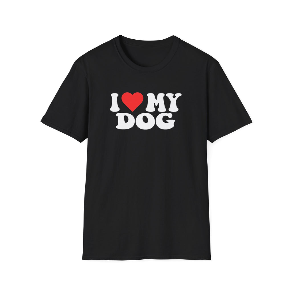 I  My Dog T-Shirt — Cute Retro Love Dog Tee for Pet Owners
