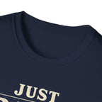 Just Bark T-Shirt — Retro Dog Lover Tee