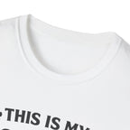 Dog Walking T-Shirt — "This Is My Dog Walking Shirt" Paw Print Tee