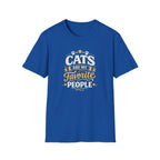 Cats Favorite People T-Shirt — Cute Cat Lover Graphic Tee