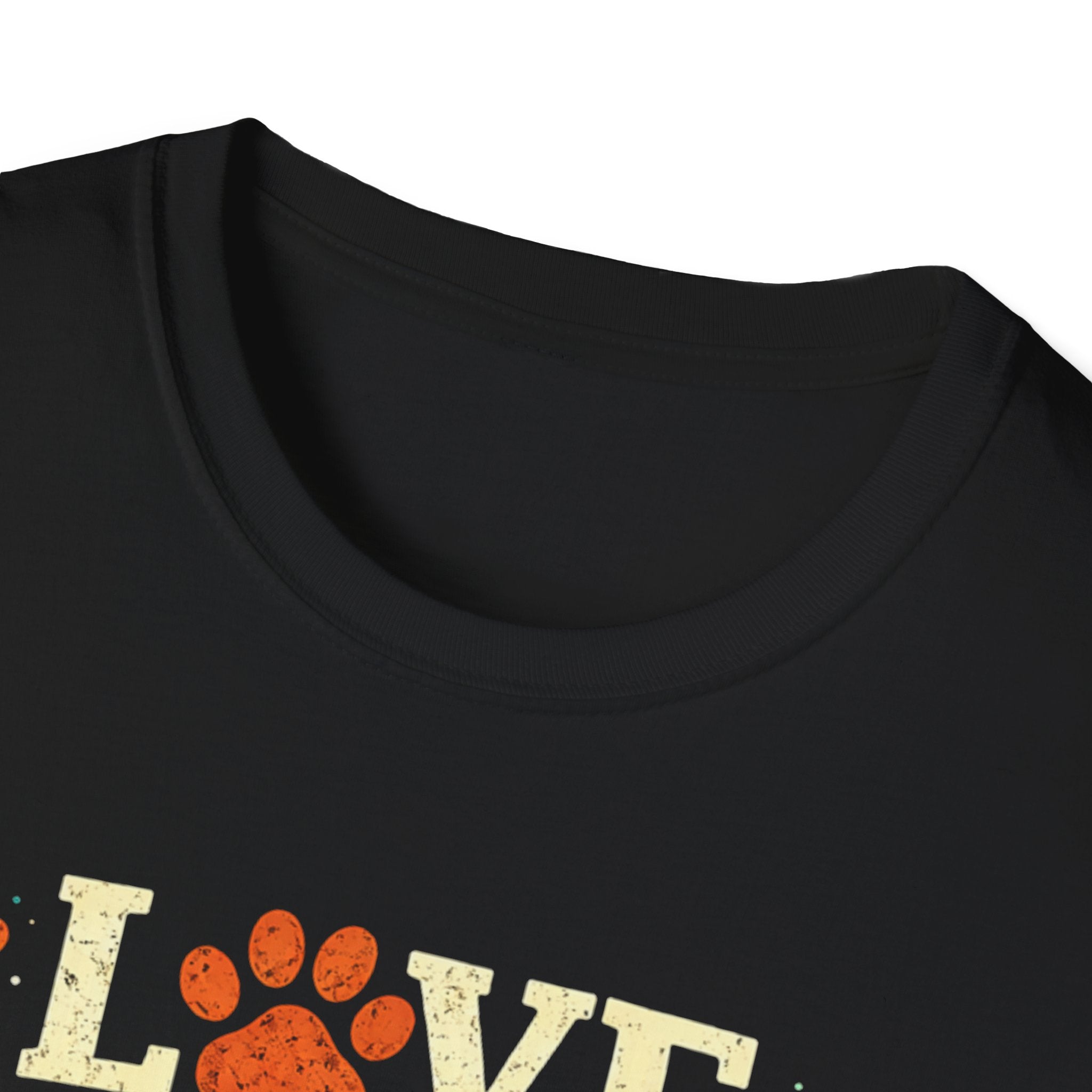 Love Is a Powerful Thing T-Shirt — Cute Paw Print Pet Lover Tee