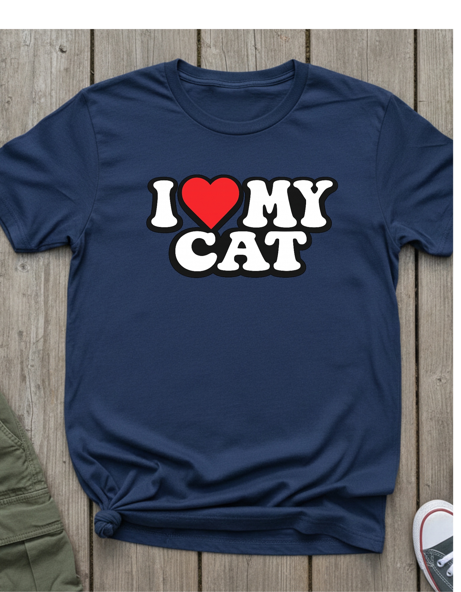I  My Cat T-Shirt — Cute Cat Lover Tee