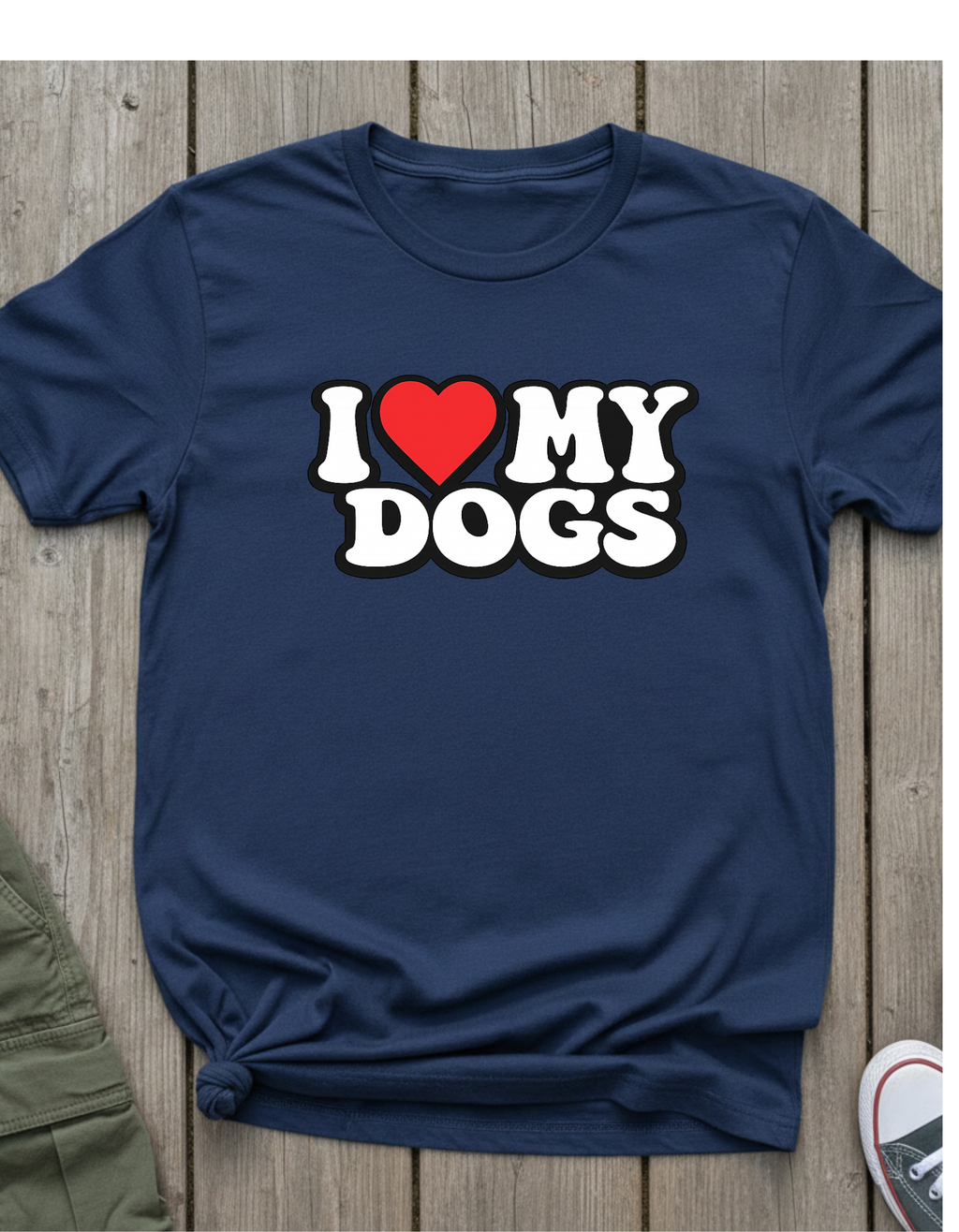 I  My Dogs T-Shirt — Cute Dog Lover Tee
