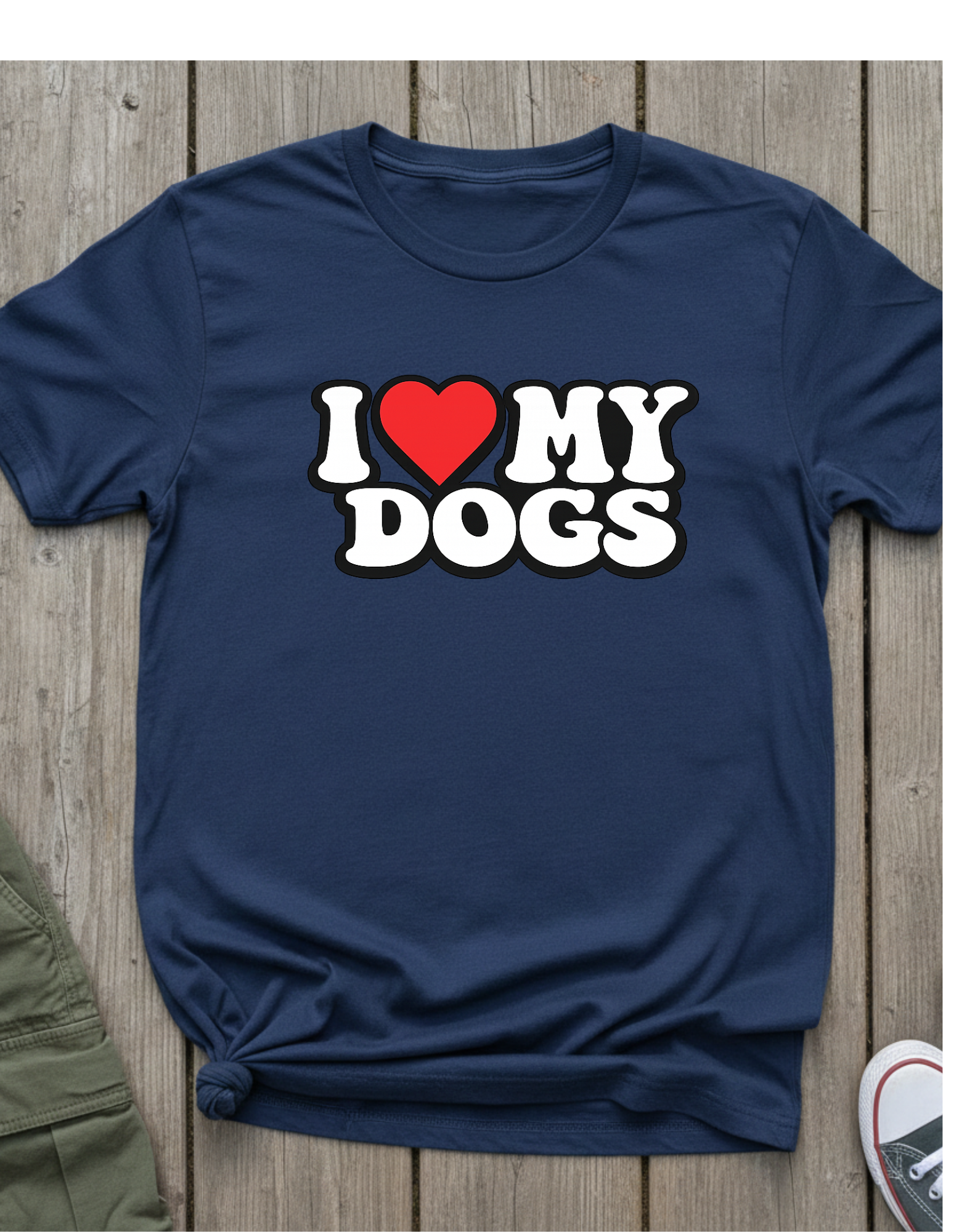 I  My Dogs T-Shirt — Cute Dog Lover Tee