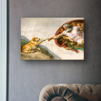 Golden Retriever Creation of Dogs — Matte Horizontal Poster