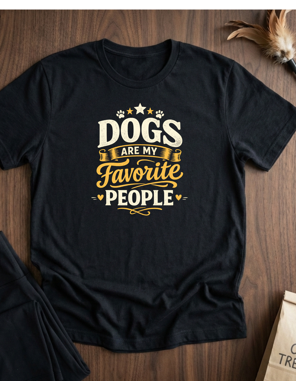 Dogs Are My Favorite People T-Shirt — Funny Dog Lover Tee