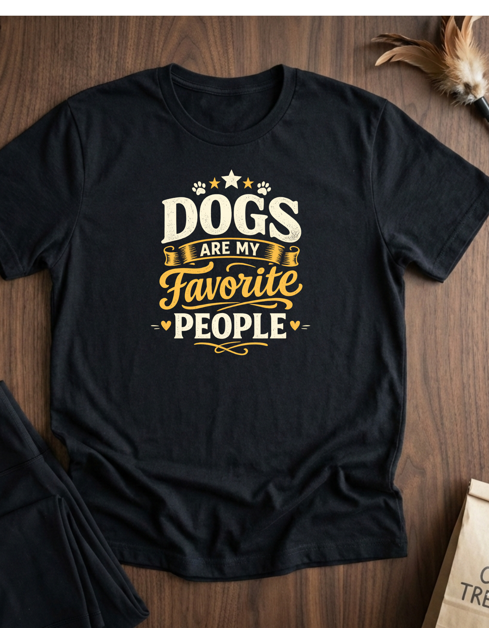 Dogs Are My Favorite People T-Shirt — Funny Dog Lover Tee
