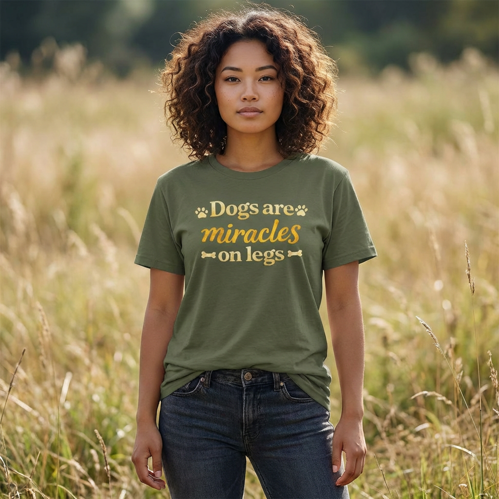 Dogs Are Miracles on Legs T-Shirt
