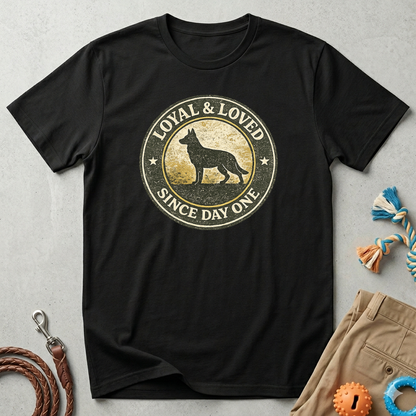 Loyal & Loved German Shepherd T-Shirt