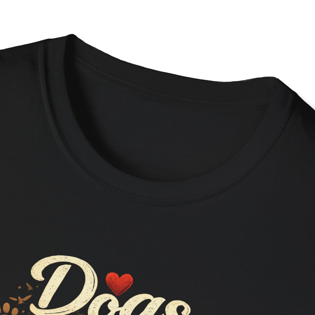 Dog Therapy T-Shirt – Dogs Are My Therapy Graphic Tee