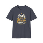 Cats Favorite People T-Shirt — Cute Cat Lover Graphic Tee