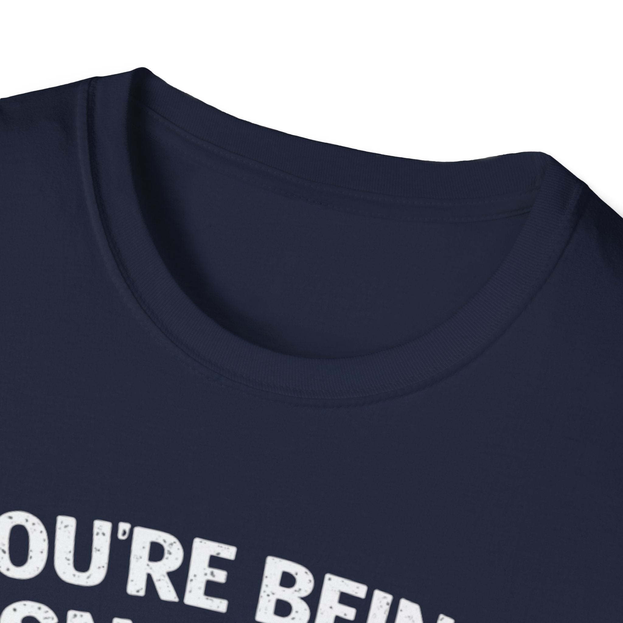 Dog Peek T-Shirt — "You're Being Sniffed" Funny Pet Tee