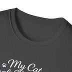 My Cat Heals My Energy T-Shirt — Spiritual Cat Lover Tee