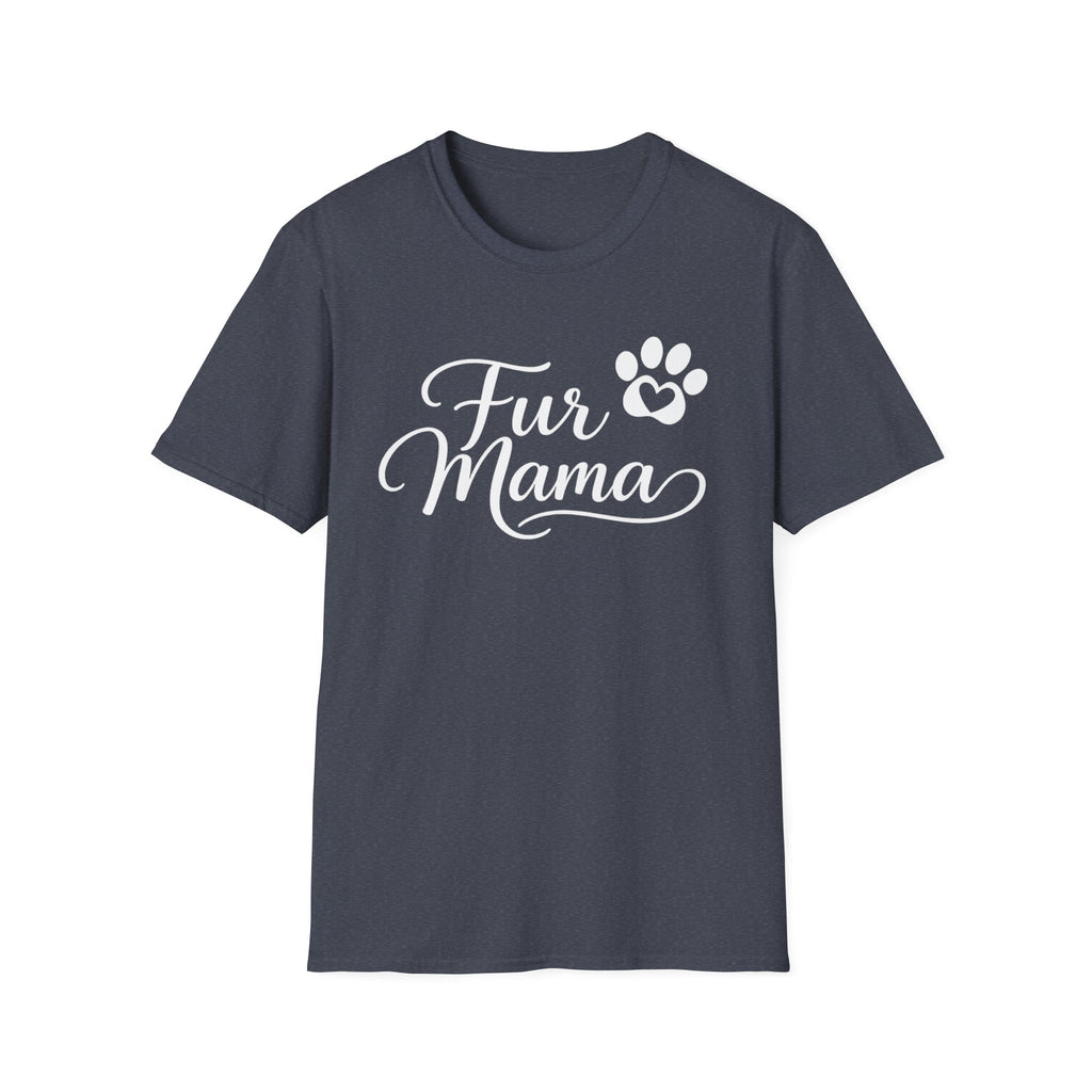 Fur Mama T-Shirt — Cute Paw Print Graphic Tee for Dog & Cat Lovers