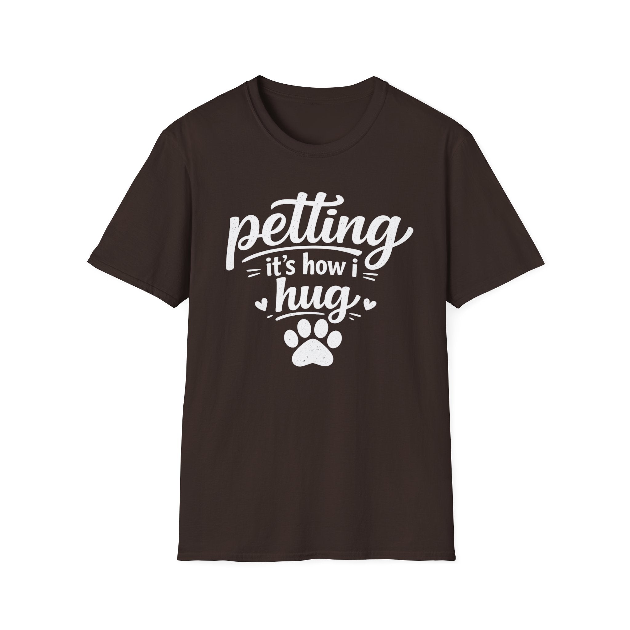 Camiseta "Carting It's How I Hug": Divertida camiseta con estampado de patas para amantes de perros y gatos