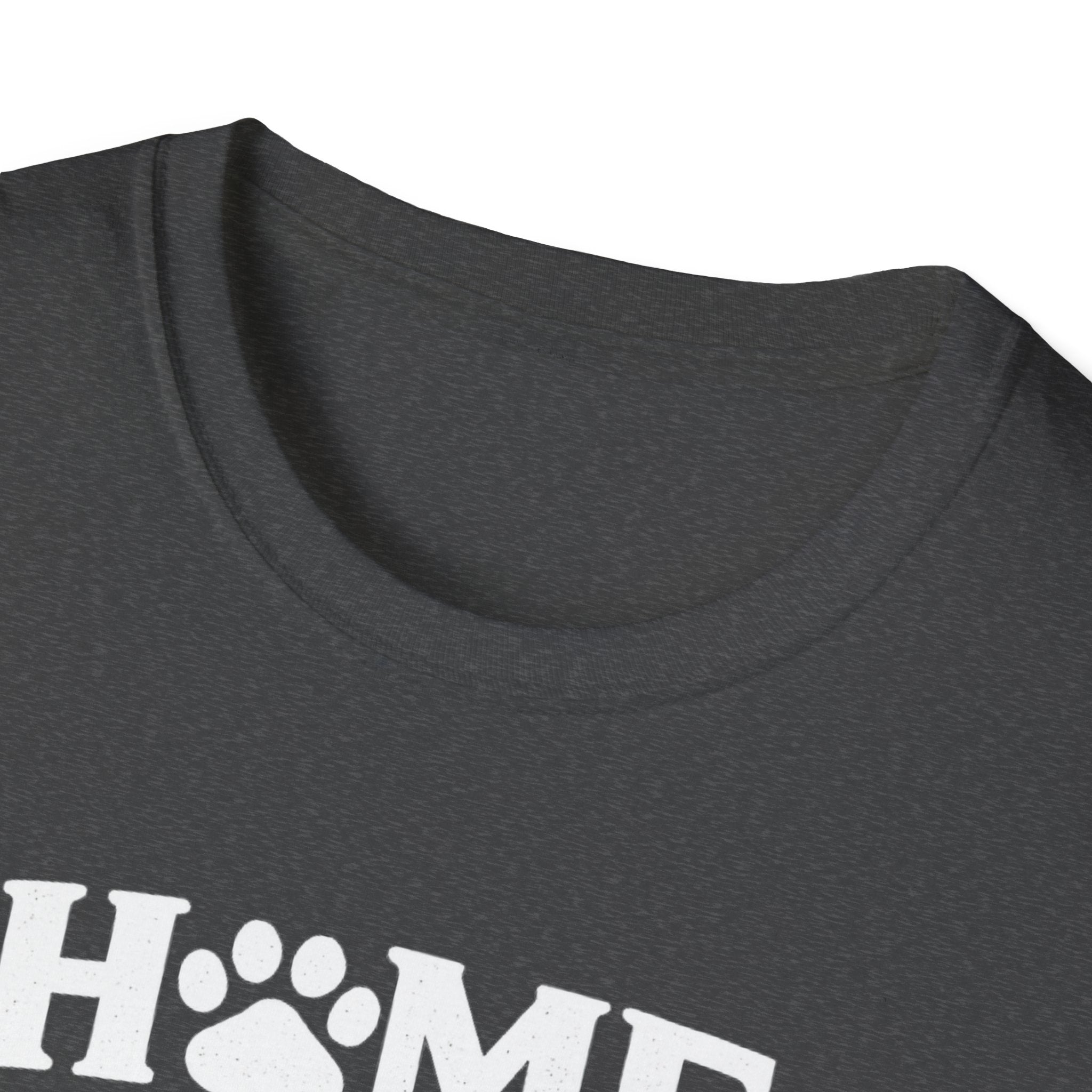 T‑Shirt — "Home Is Where the Paw Prints Lead To" Pet Lover Graphic Tee