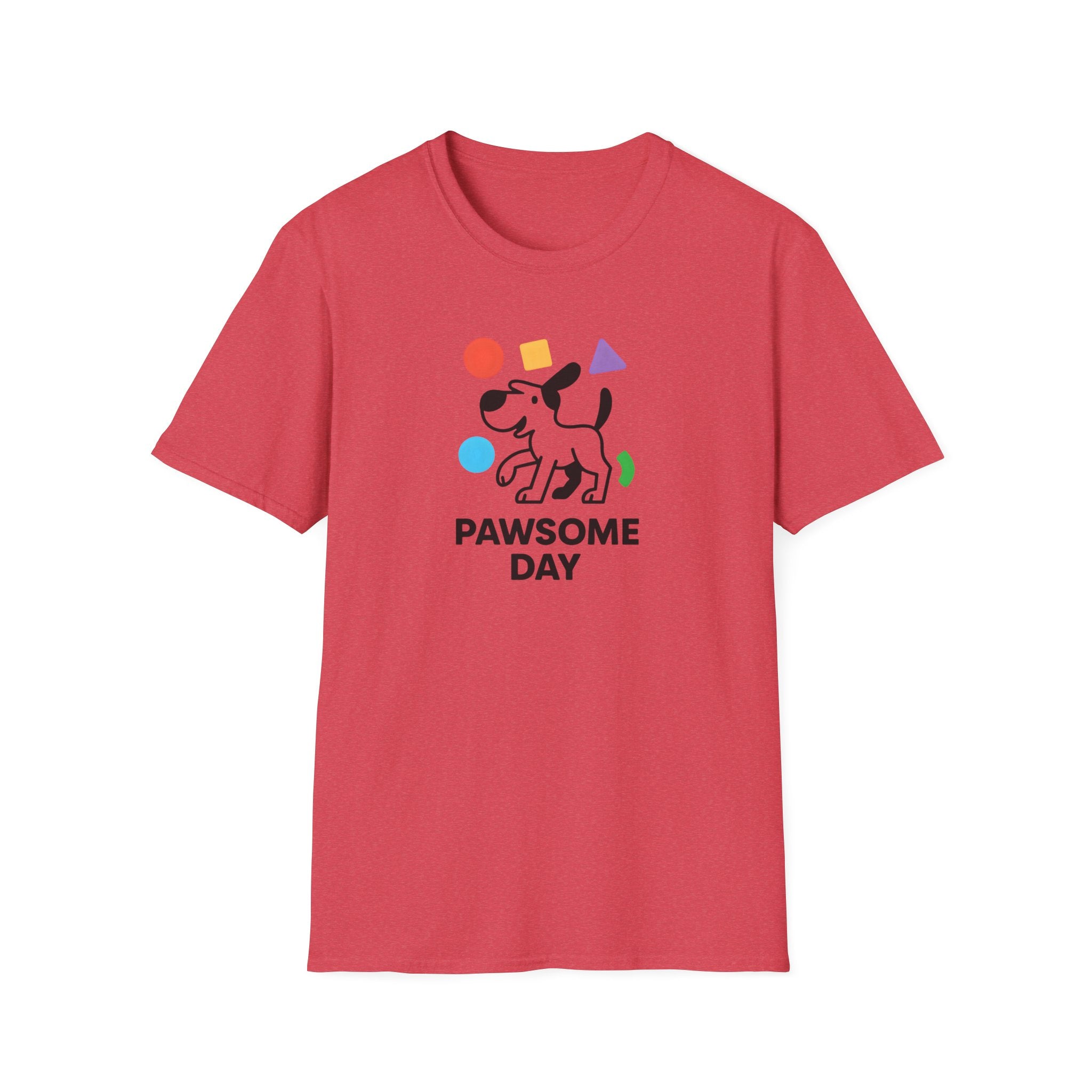 Pawsome days with colorful shapes T-Shirt