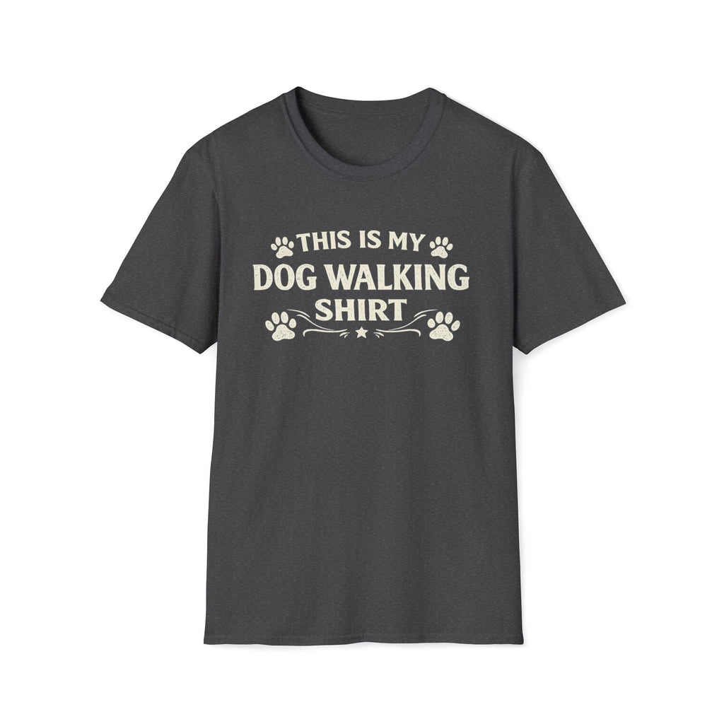 This Is My Dog Walking Shirt Paw Print Tee — Dog Walking T-Shirt