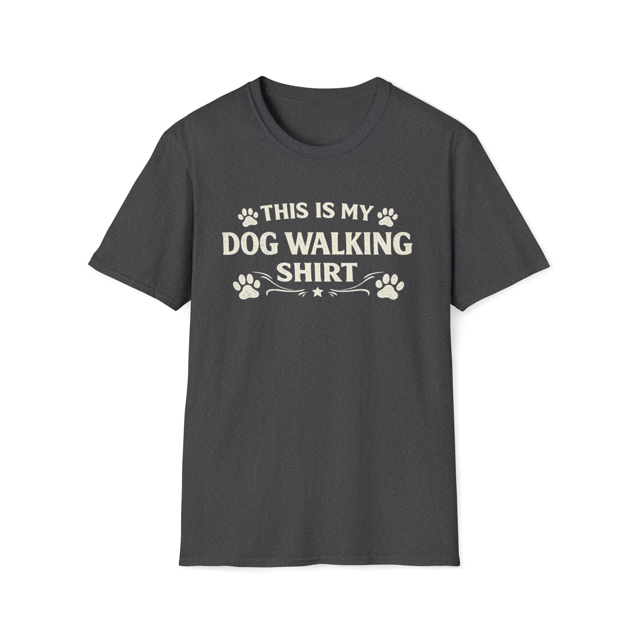 This Is My Dog Walking Shirt Paw Print Tee — Dog Walking T-Shirt