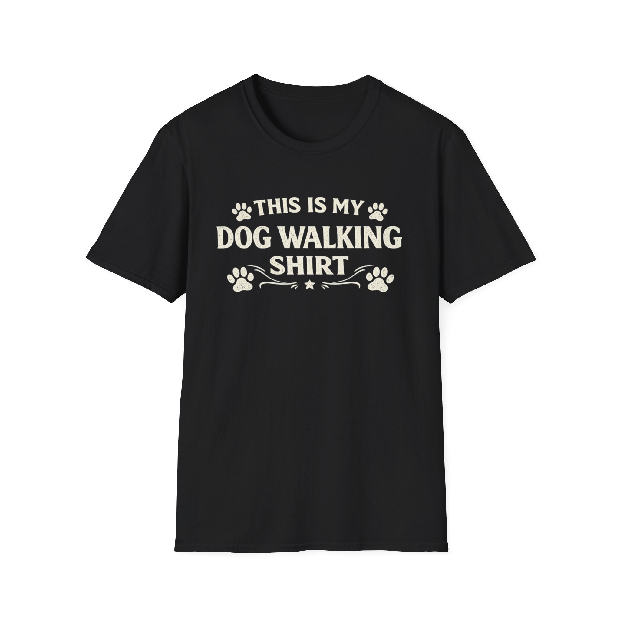 This Is My Dog Walking Shirt Paw Print Tee — Dog Walking T-Shirt