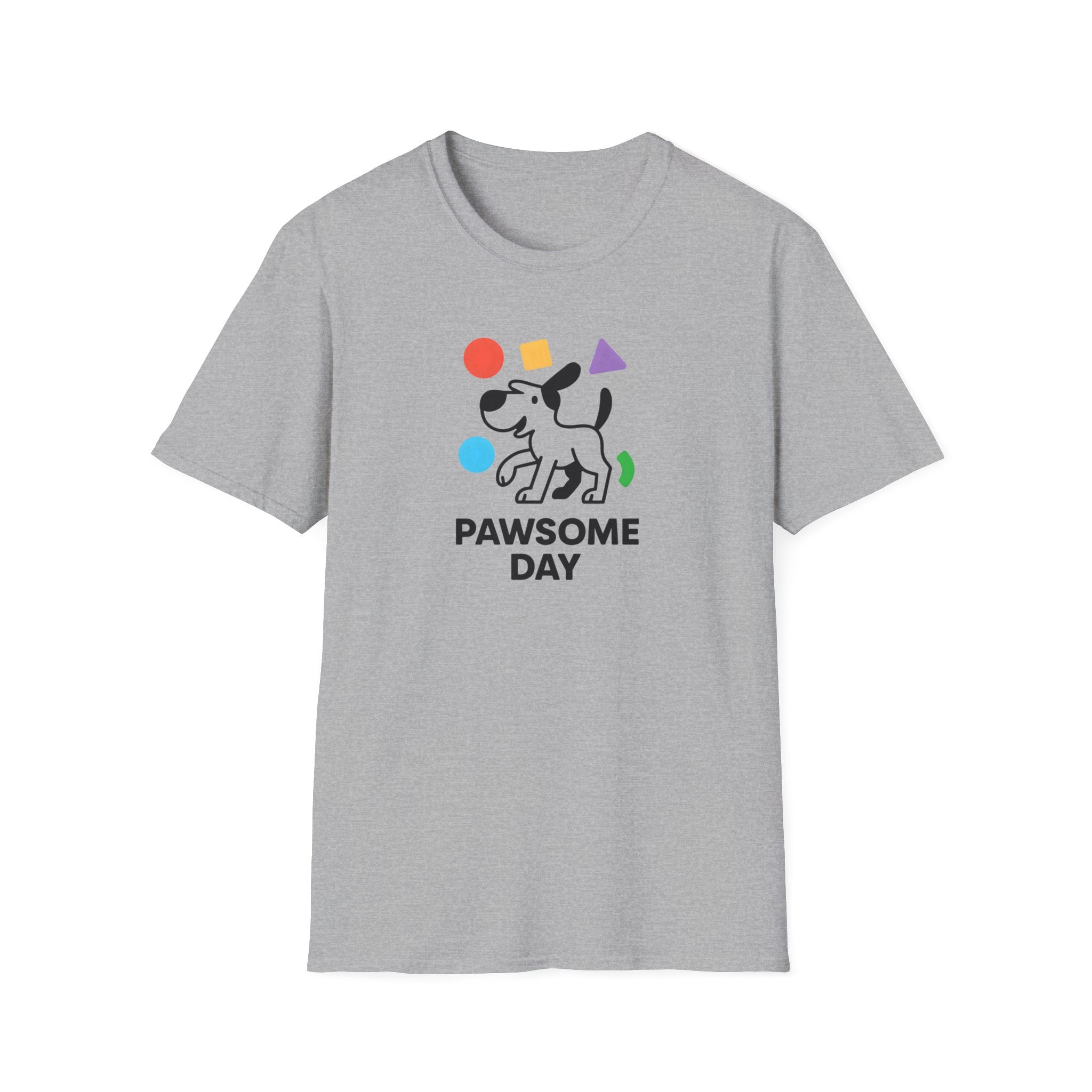 Pawsome days with colorful shapes T-Shirt