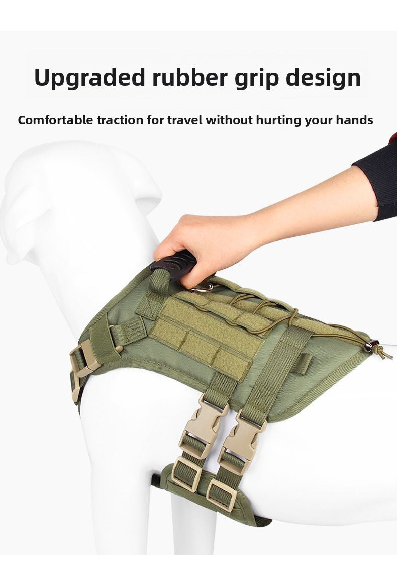 Arnés táctico de pecho para perros 